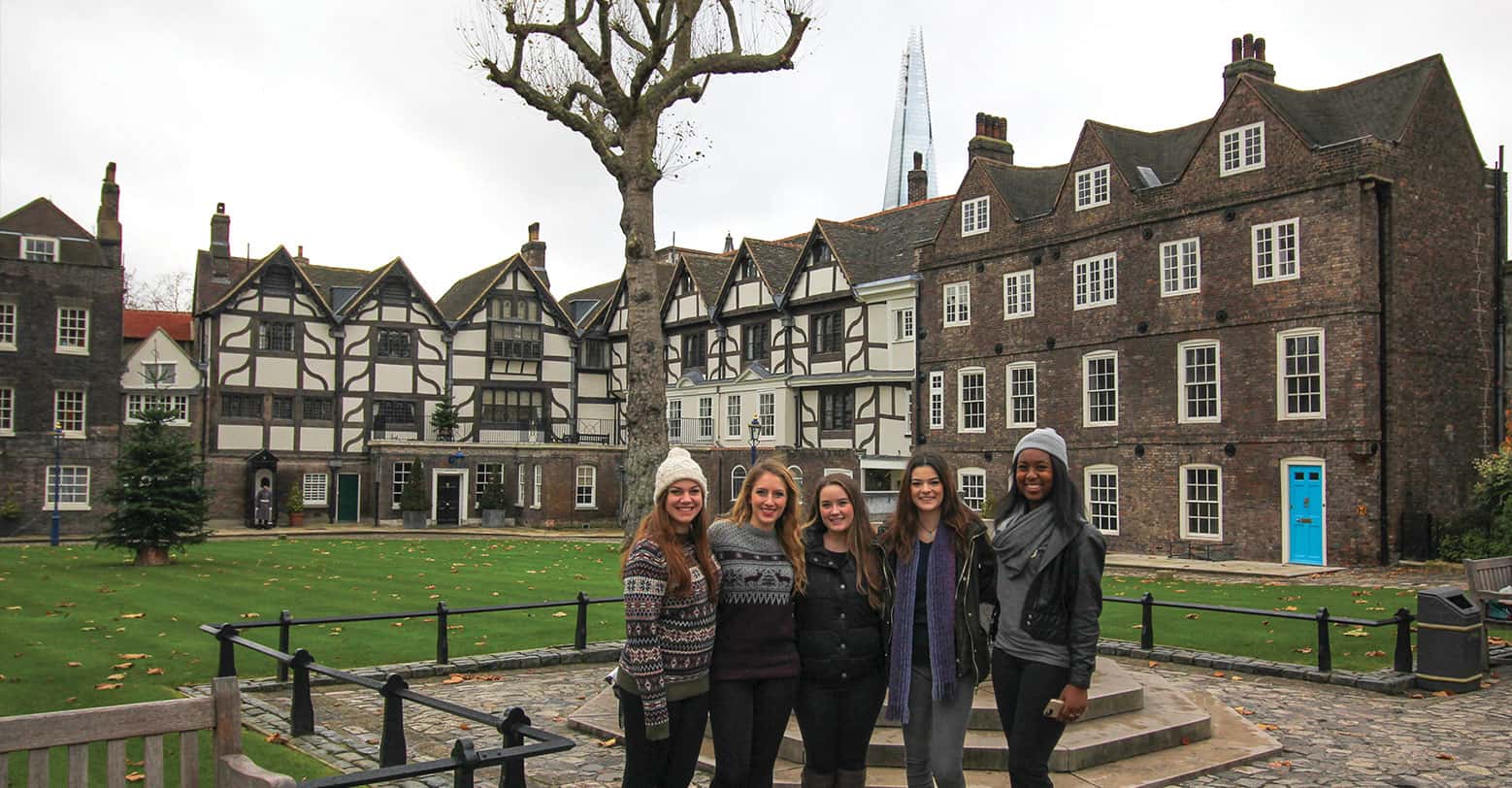 International students in London