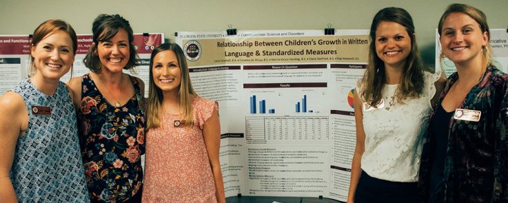 SCSD students at research poster session