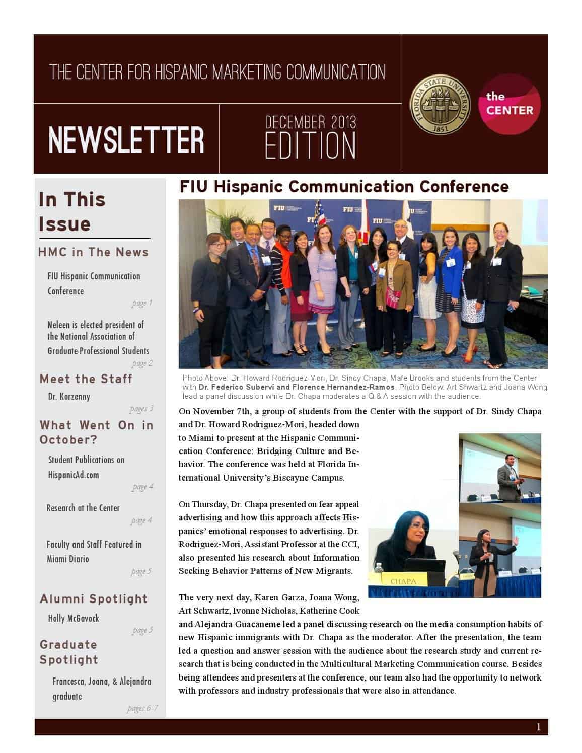 December 2013 Cover
