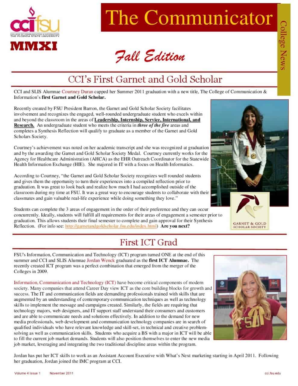 Fall 2011 Cover