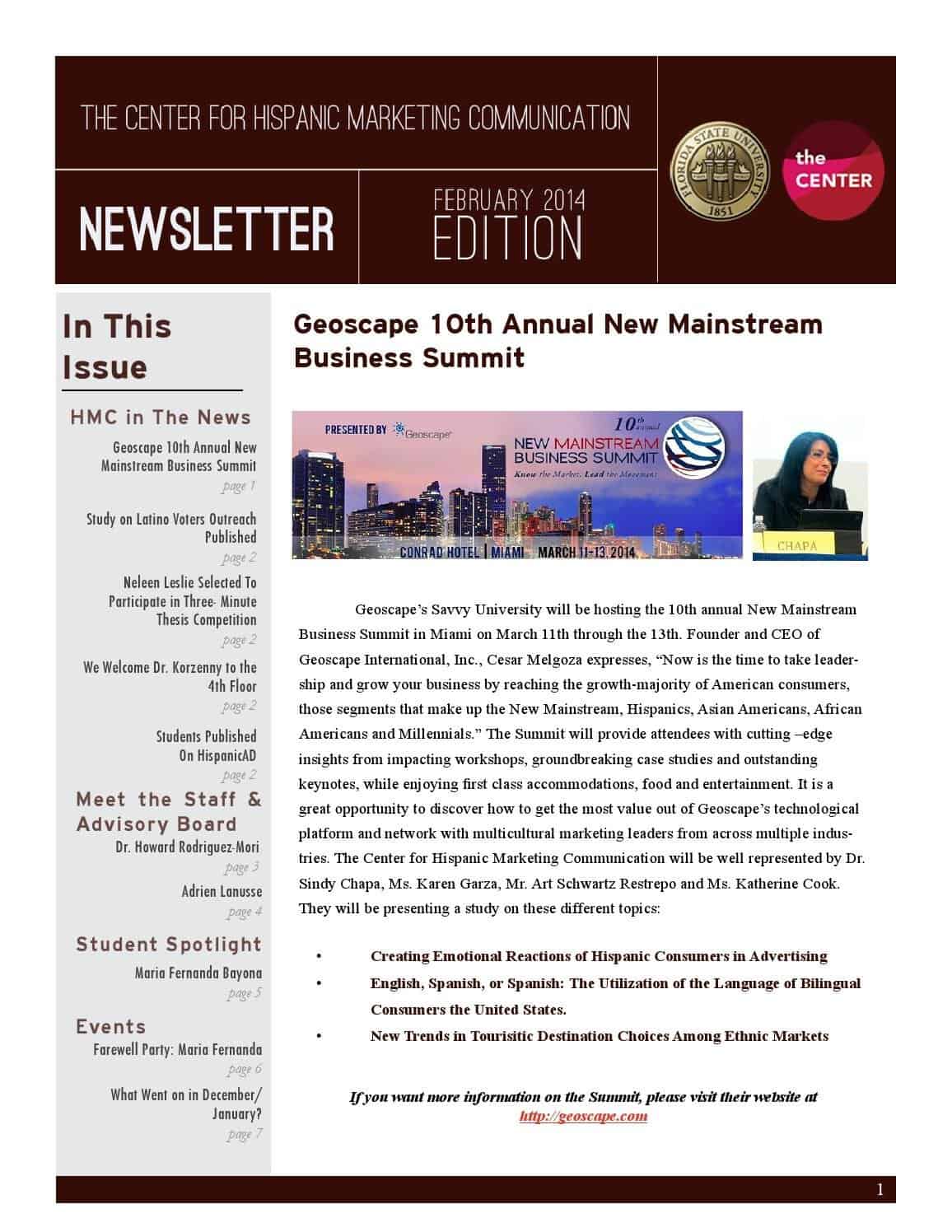 February 2014 Cover