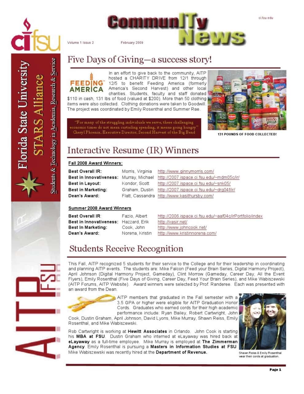 Spring 2009 Cover